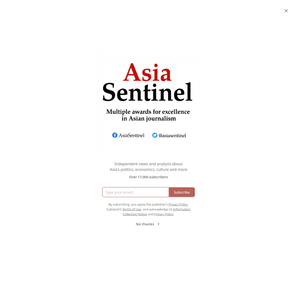 asiasentinel.com