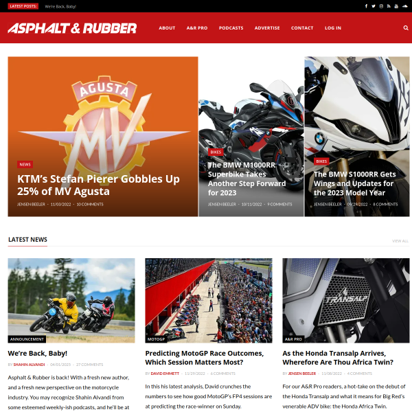asphaltandrubber.com