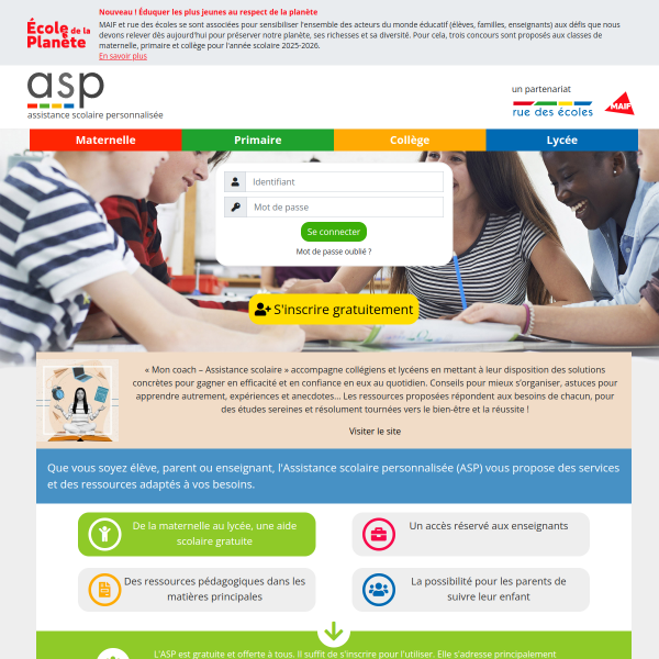 assistancescolaire.com