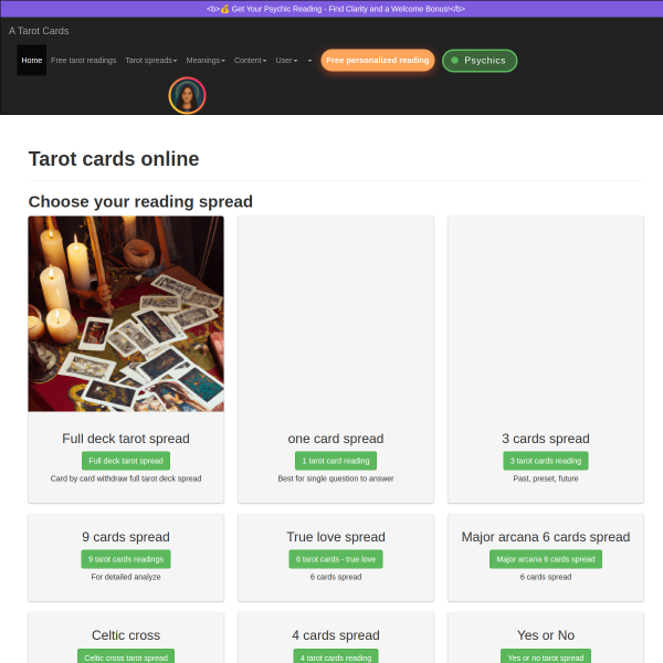 atarotcards.com