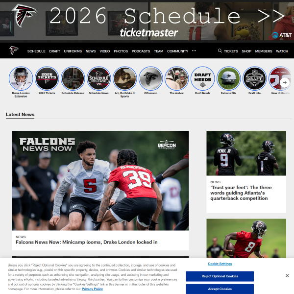 atlantafalcons.com