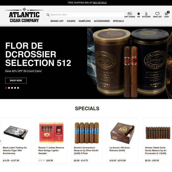 atlanticcigar.com
