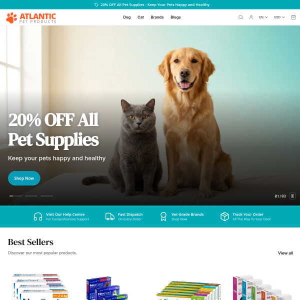 atlanticpetproducts.com