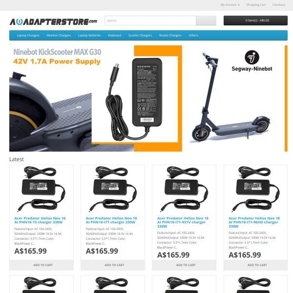 auadapterstore.com
