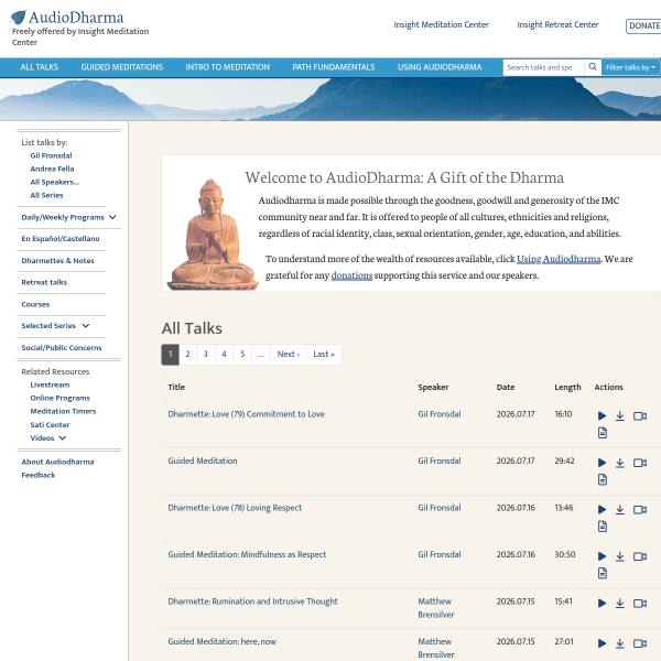 audiodharma.org