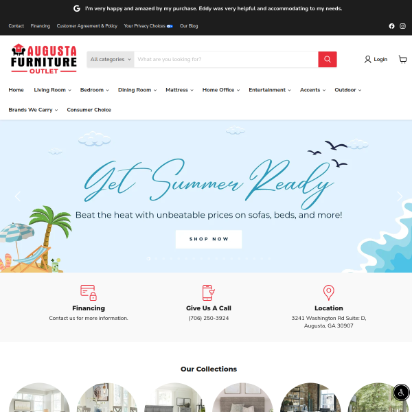augustafurnitureoutlet.com