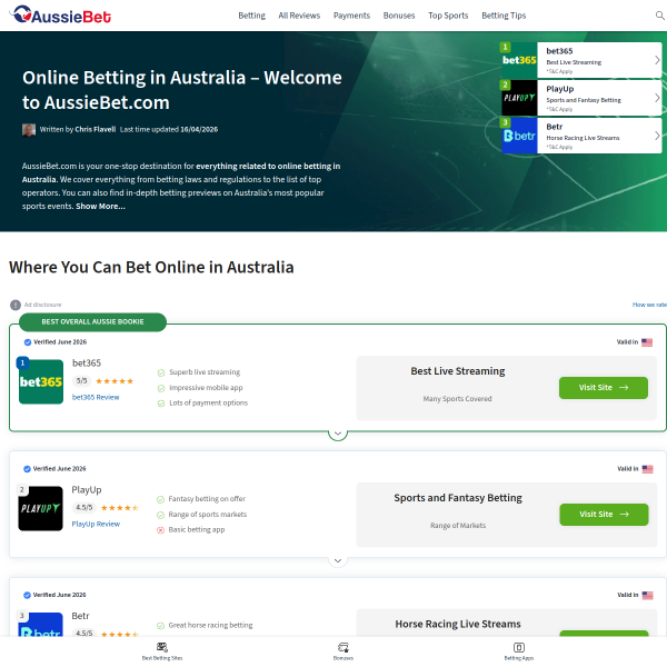 aussiebet.com