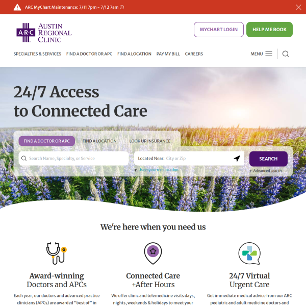 austinregionalclinic.com