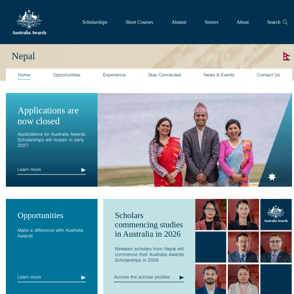 australiaawardsnepal.org