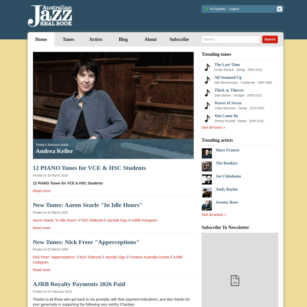 australianjazzrealbook.com