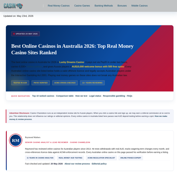 australianonlinecasinosites.com