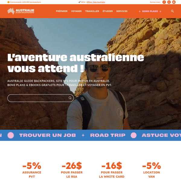 australie-guidebackpackers.com