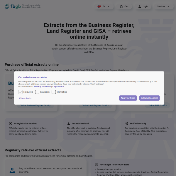 austrian-registers.com
