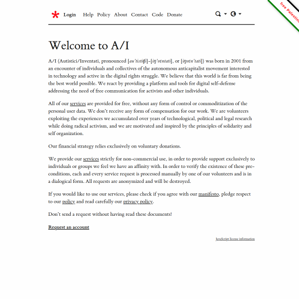 autistici.org