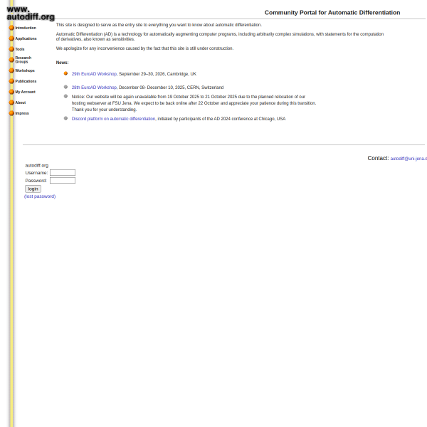 autodiff.org
