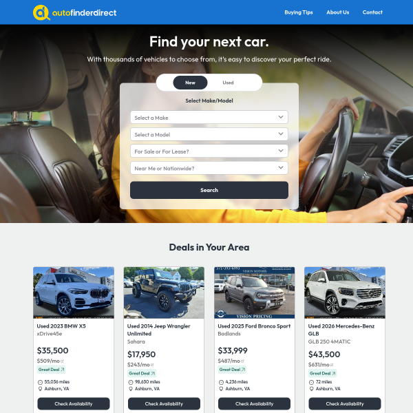 autofinderdirect.com