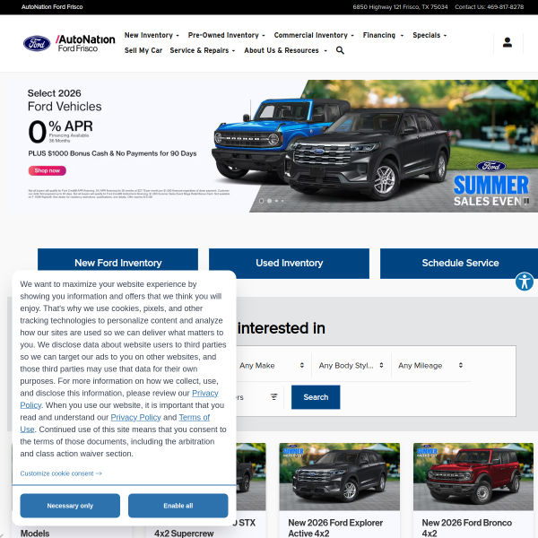 autonationfordfrisco.com