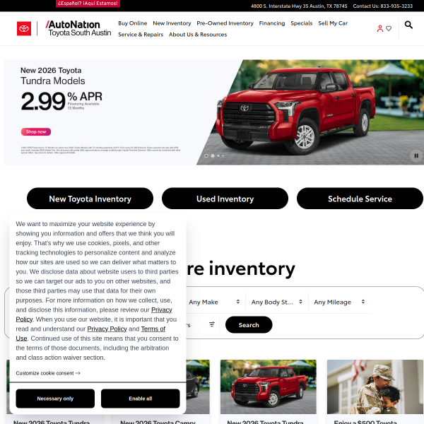 autonationtoyotasouthaustin.com