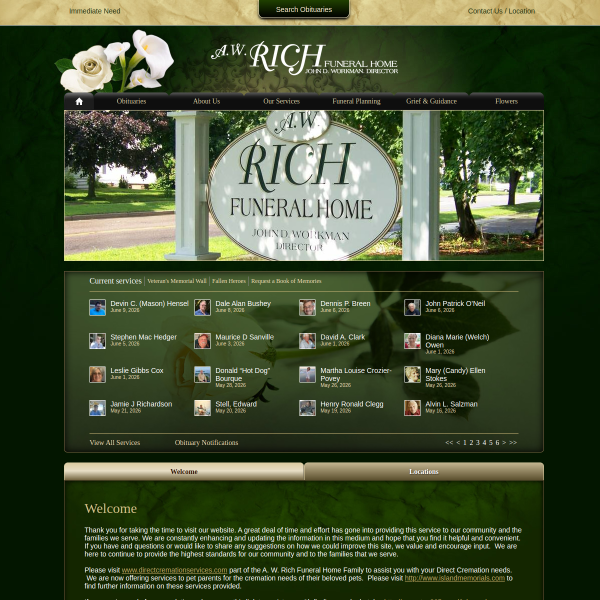 awrichfuneralhomes.com
