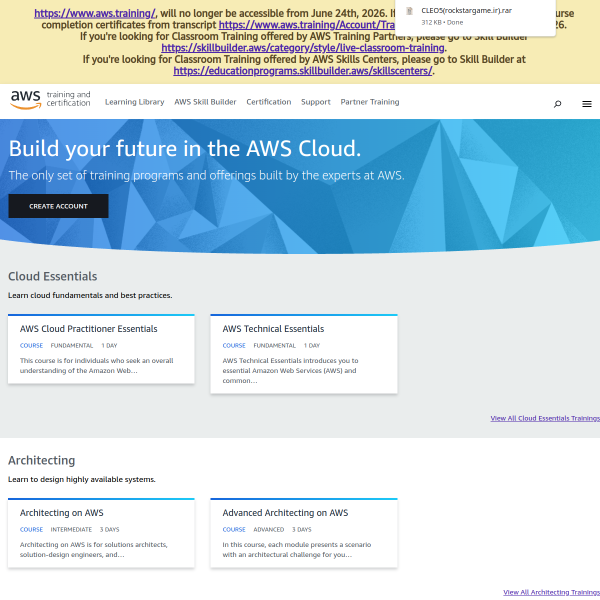 aws.training