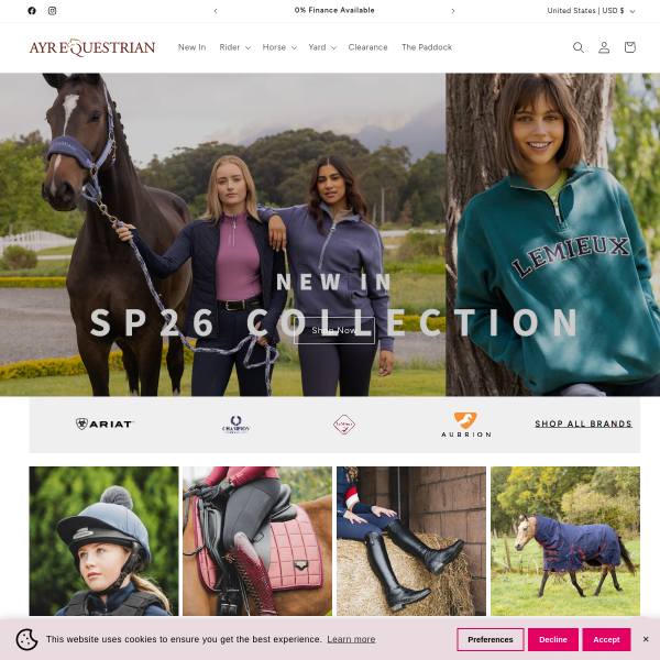 ayrequestrian.com
