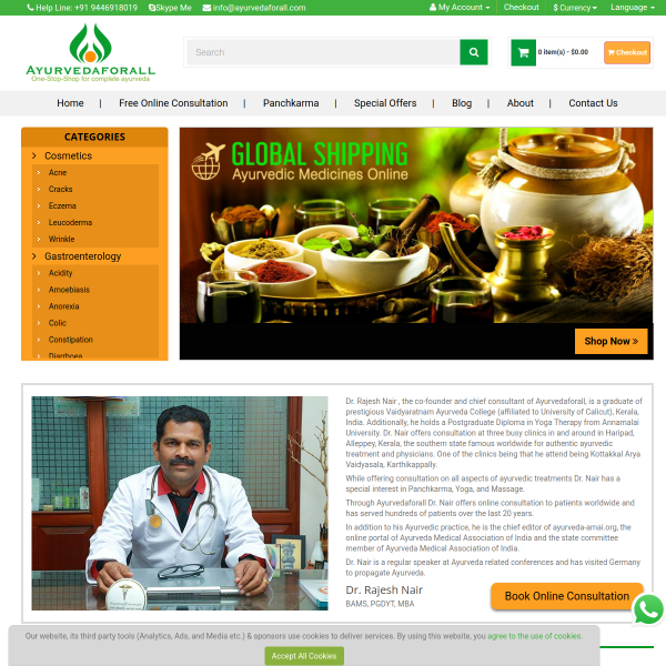 ayurvedaforall.com