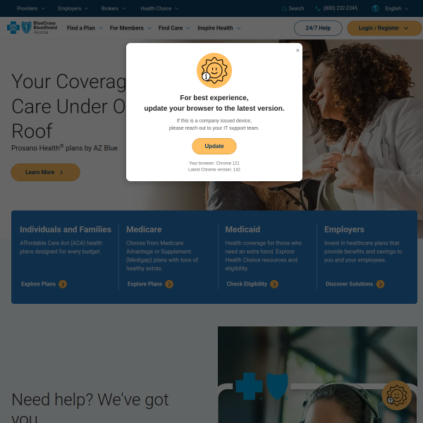 azblue.com