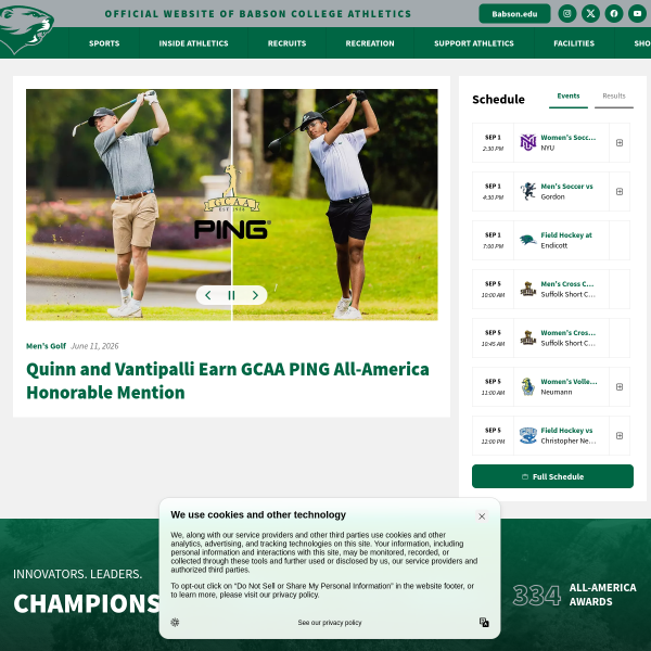 babsonathletics.com