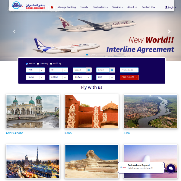 badrairlines.com