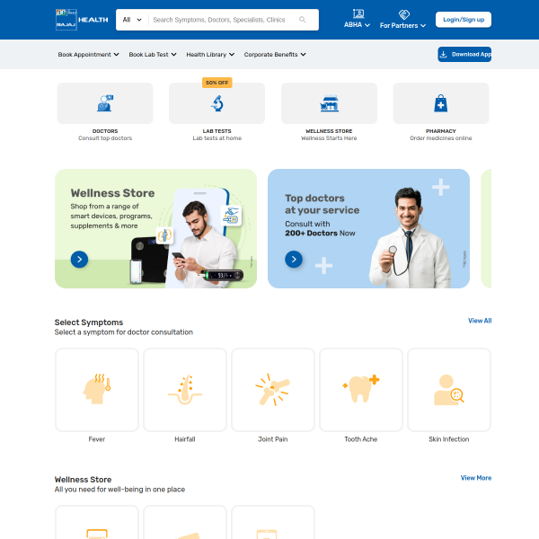 bajajfinservhealth.in