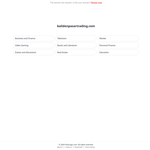 balidenpasartrading.com