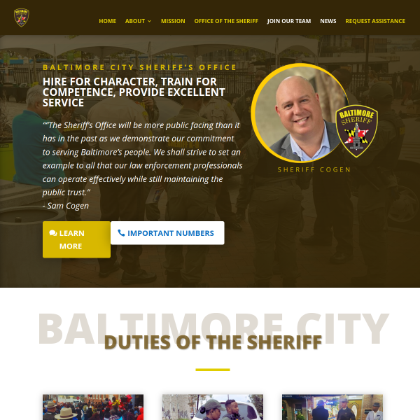 baltimorecitysheriff.com