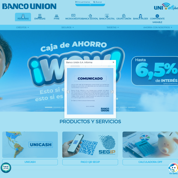 bancounion.com.bo