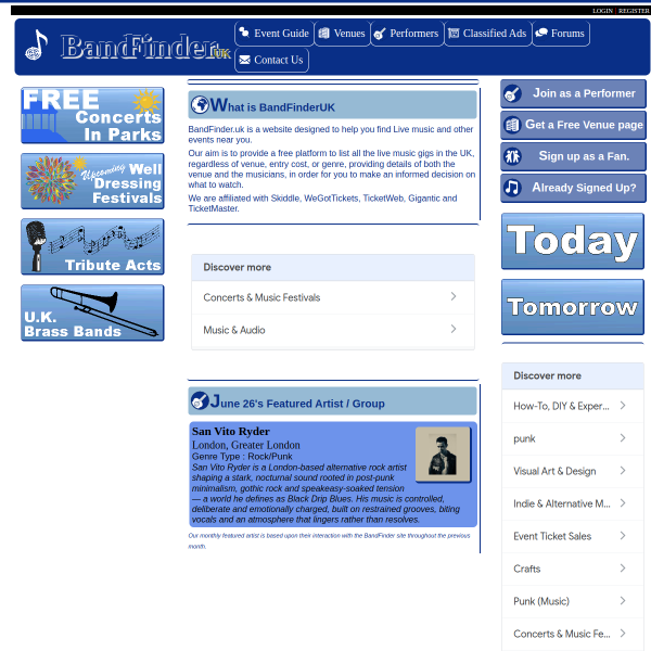 bandfinder.uk