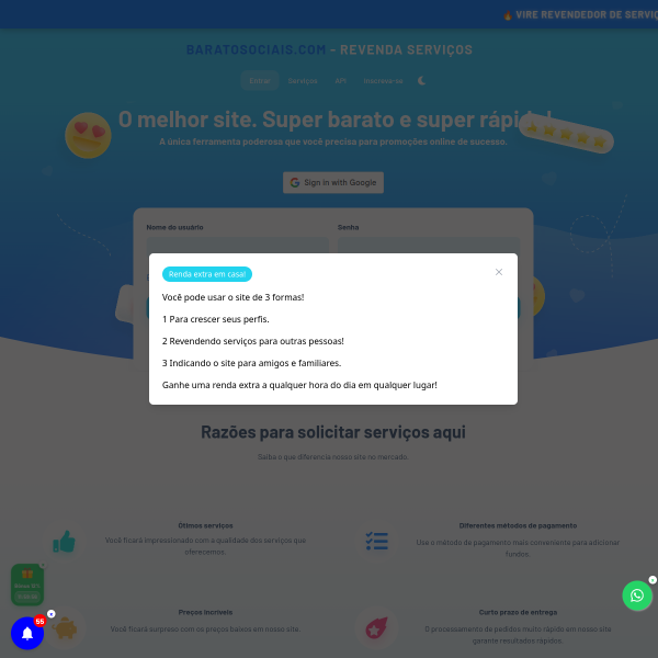 baratosociais.com