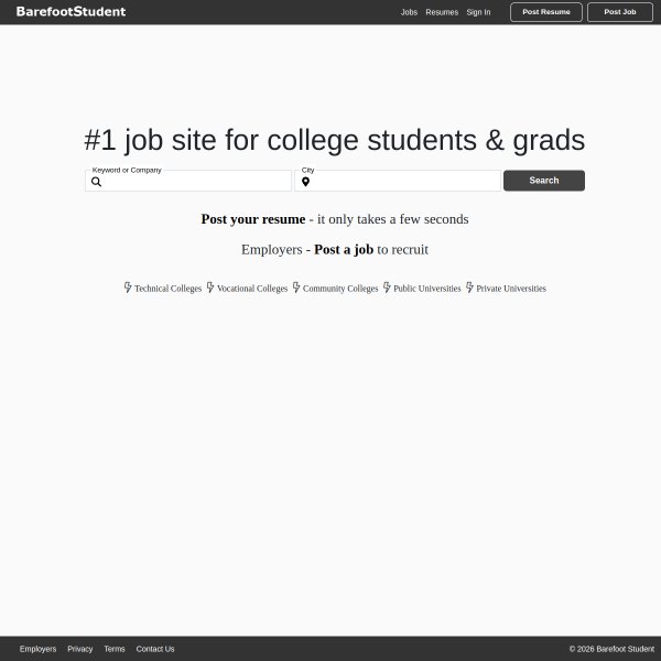 barefootstudent.com