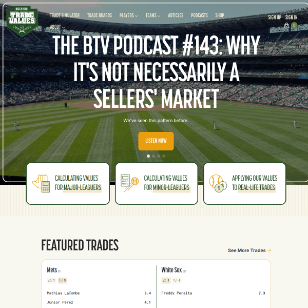 baseballtradevalues.com