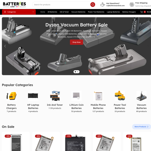 batteriesandink.com
