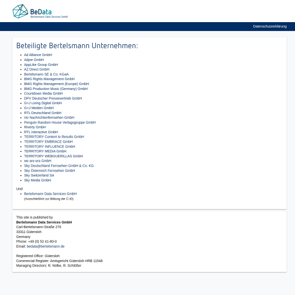 be-data.de