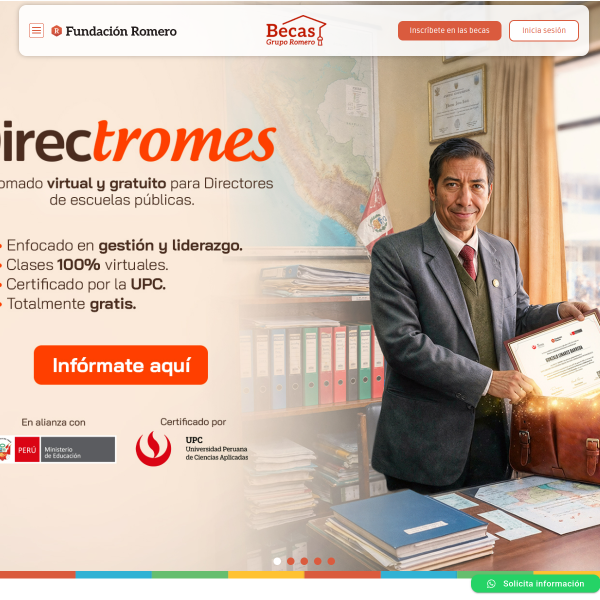 becasgruporomero.pe