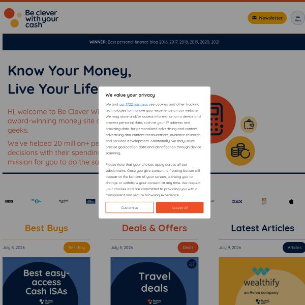 becleverwithyourcash.com