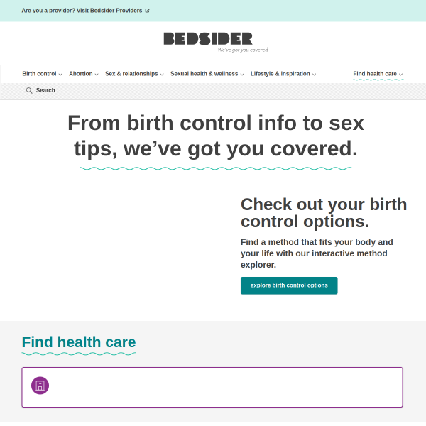 bedsider.org