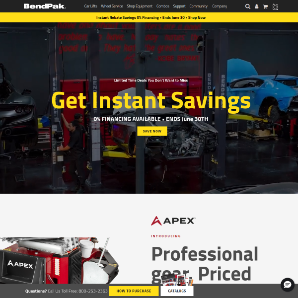 bendpak.com