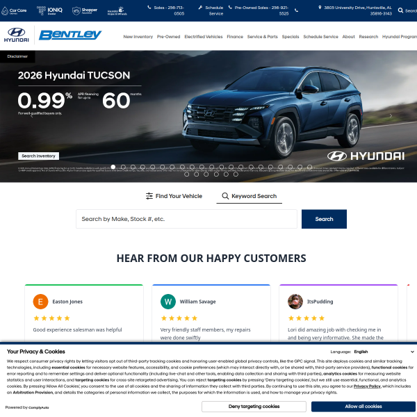 bentleyhyundai.com