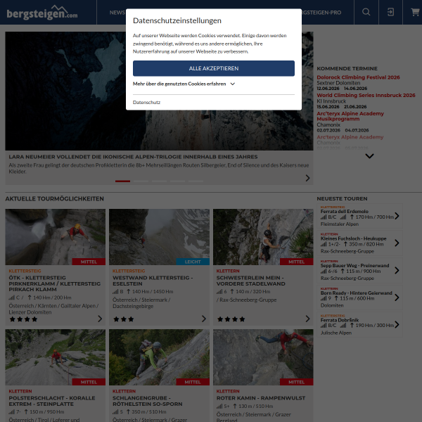 bergsteigen.com