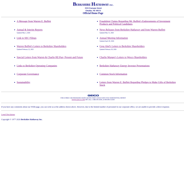 berkshirehathaway.com