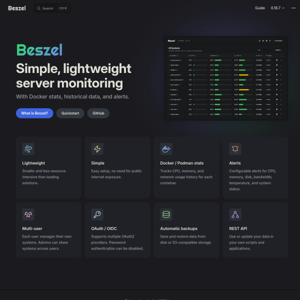 beszel.dev