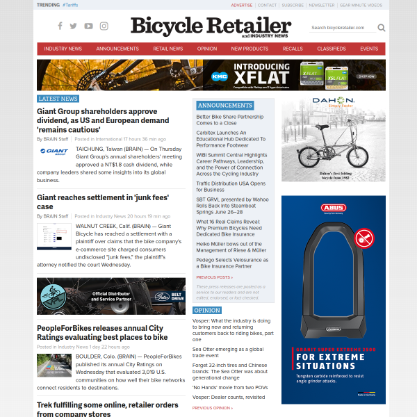 bicycleretailer.com