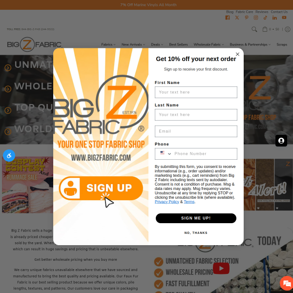 bigzfabric.com
