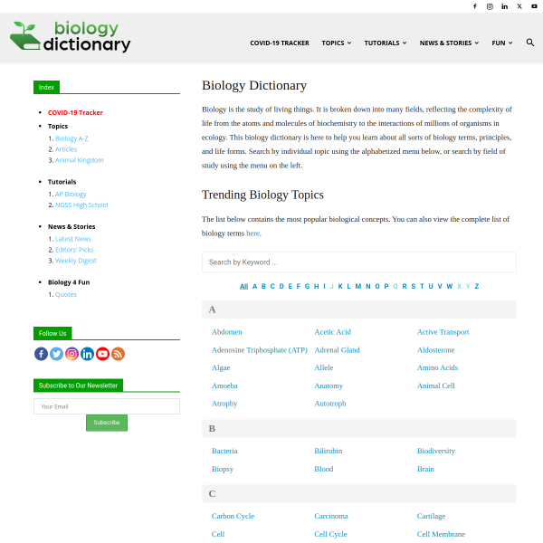 biologydictionary.net